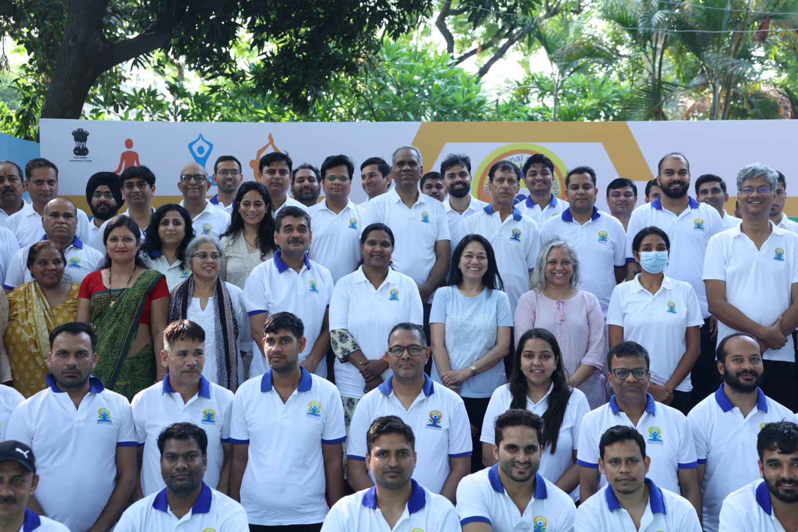image of Yoga Day Celebration at Craft Museum.