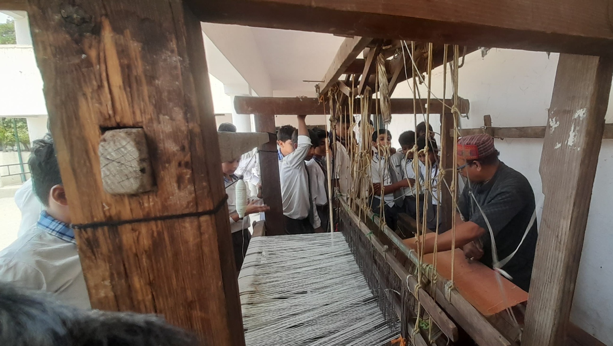 Image of  Great engagement at the CDAP in Roorkee! Students at PM Shri Atal Utkrist Govt. Inter College experienced the artistry of Handloom, Glass bangles, Embroidery & hand-knitted toys (28-30 April).