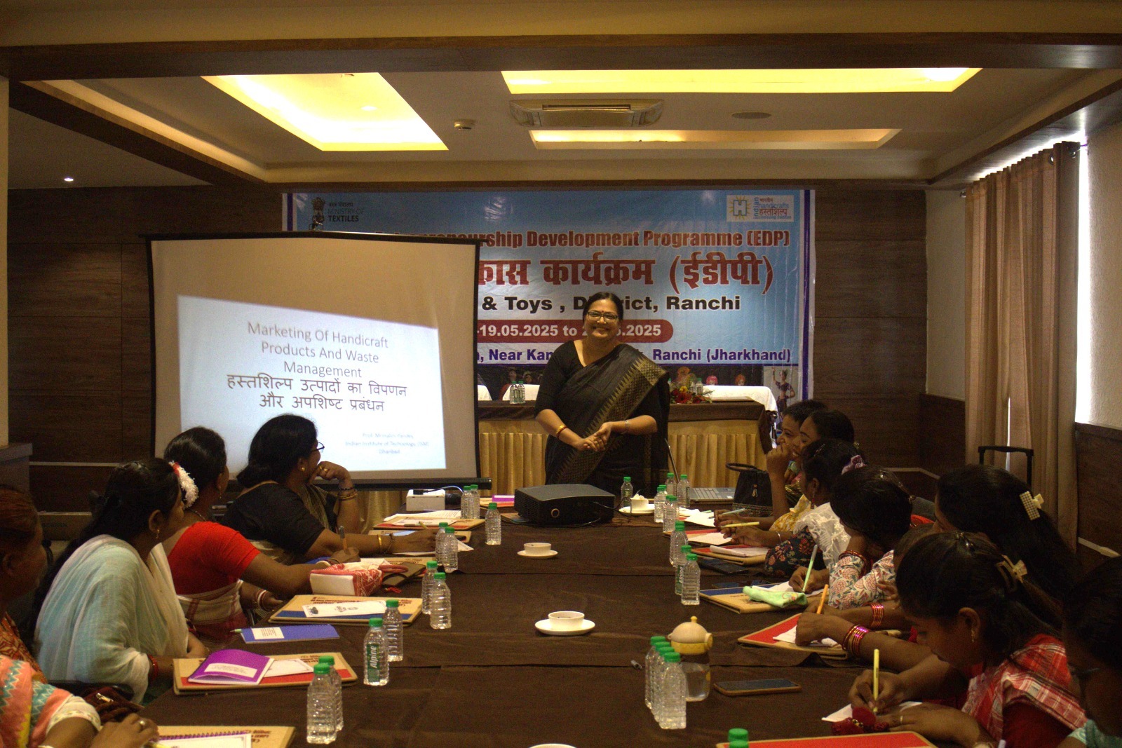 Image of  Doll & Toy Artisan EDP launched in Ranchi by O/o DC (Handicrafts). Inaugurated by Shri Ajay Nath Jha (IAS).