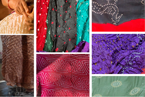 Akola Dabu fabrics