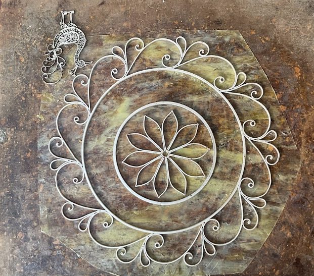 Silver filigree example 2