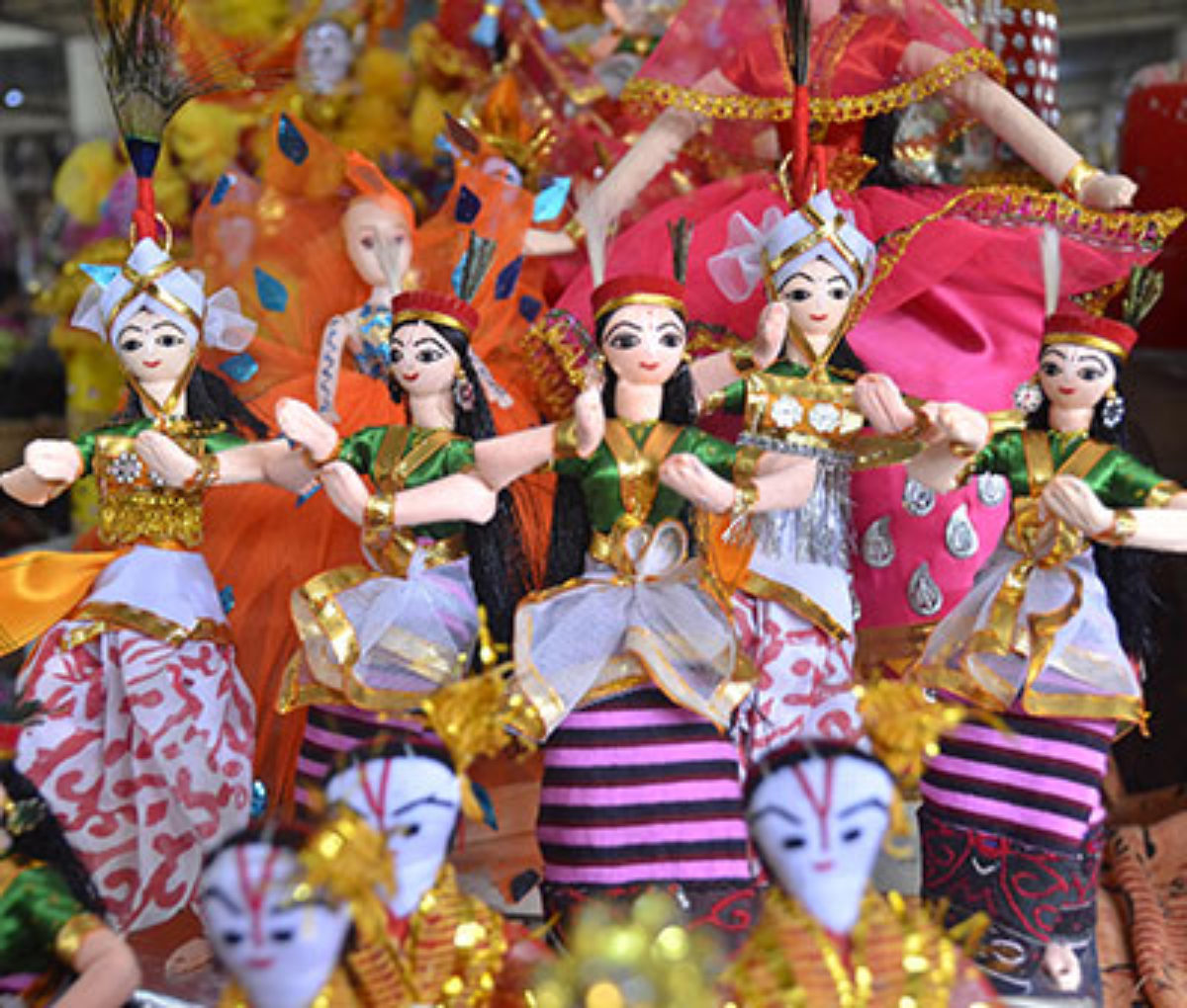 Manipuri doll detail 2