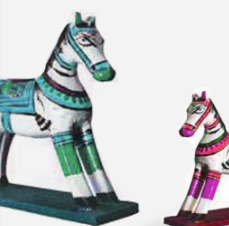 Handcrafted wooden toy figure 1