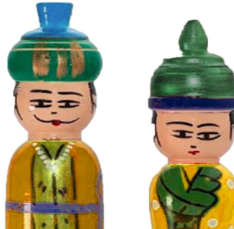 Handcrafted wooden toy figure 2