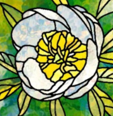 Glass painting detail 2