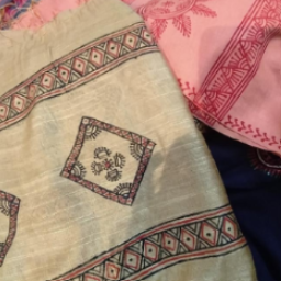 Godna painting detail 2