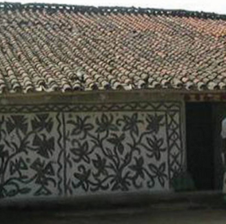 Tribal painting detail 1