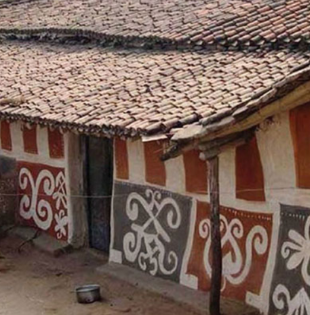 Tribal painting detail 2