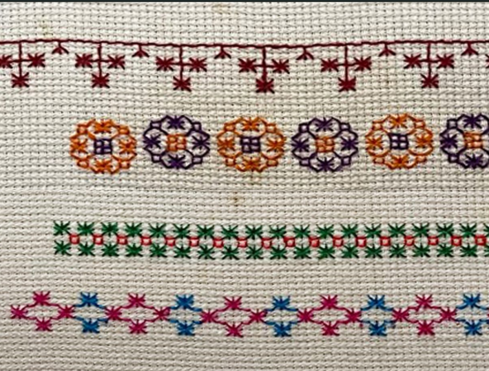 Kasuti embroidery detail 2