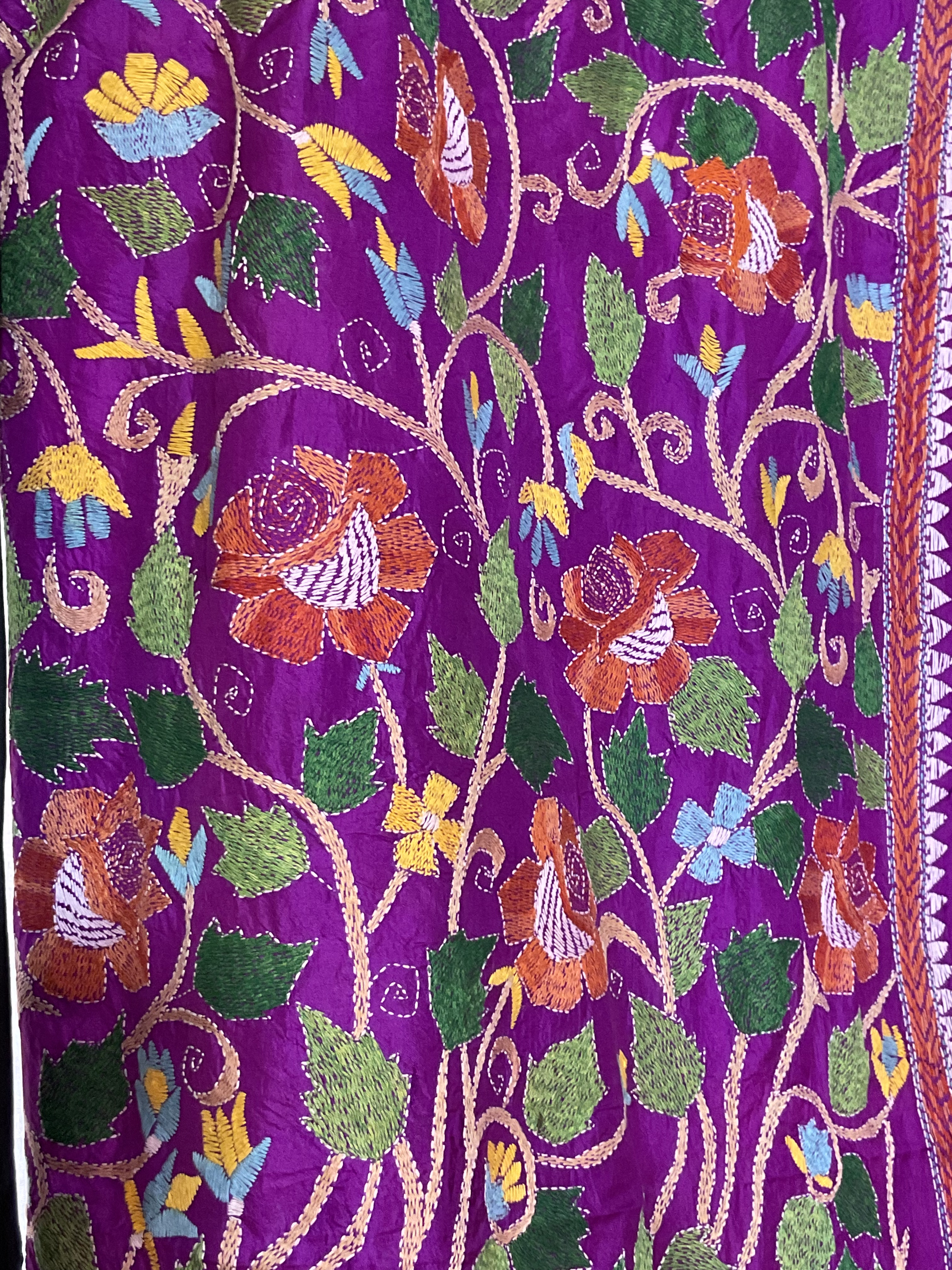 Nakshi Kantha embroidery detail 3